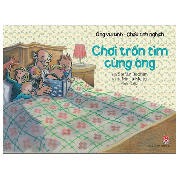 Bộ sách Ông vui tính cháu tinh nghịch - Chơi trốn tìm cùng ông