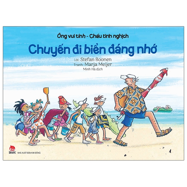 Bộ sách Ông vui tính cháu tinh nghịch - Chuyến đi biển đáng nhớ