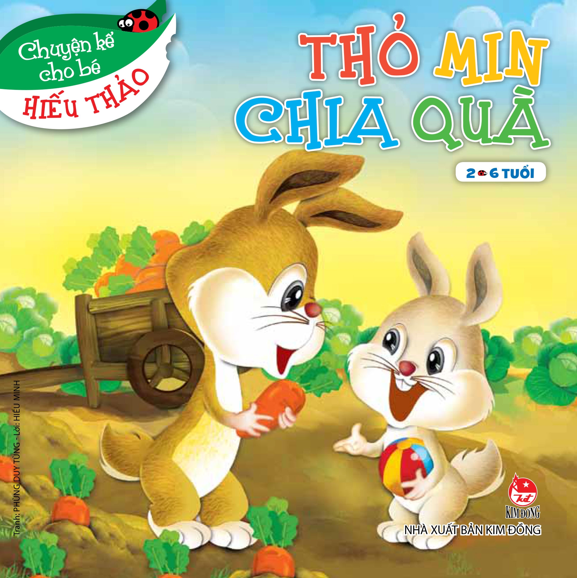 Chuyện kể cho bé hiếu thảo - Thỏ Min chia quà