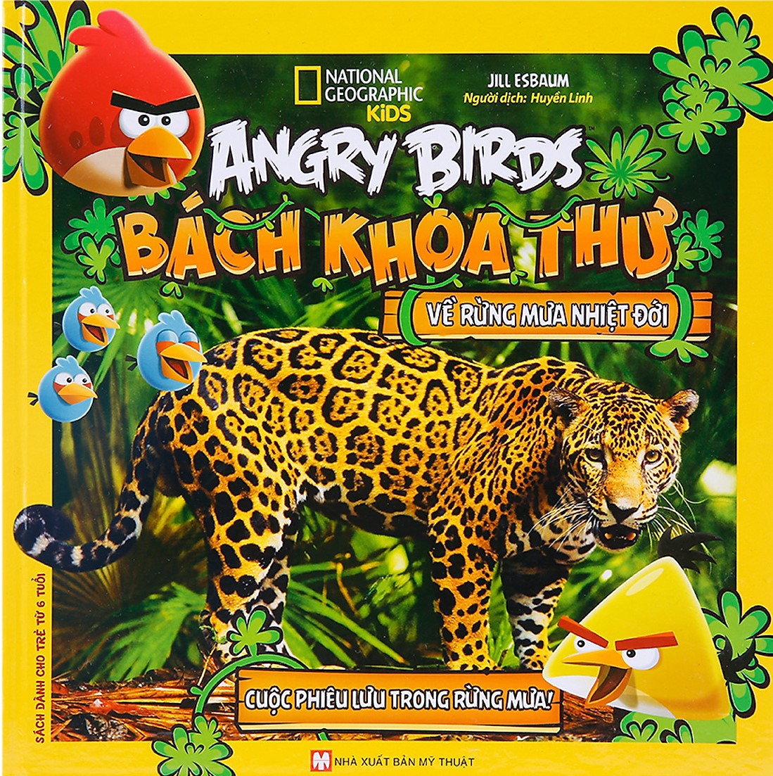 Angry Bird bách khoa thư về rừng mưa nhiệt đới