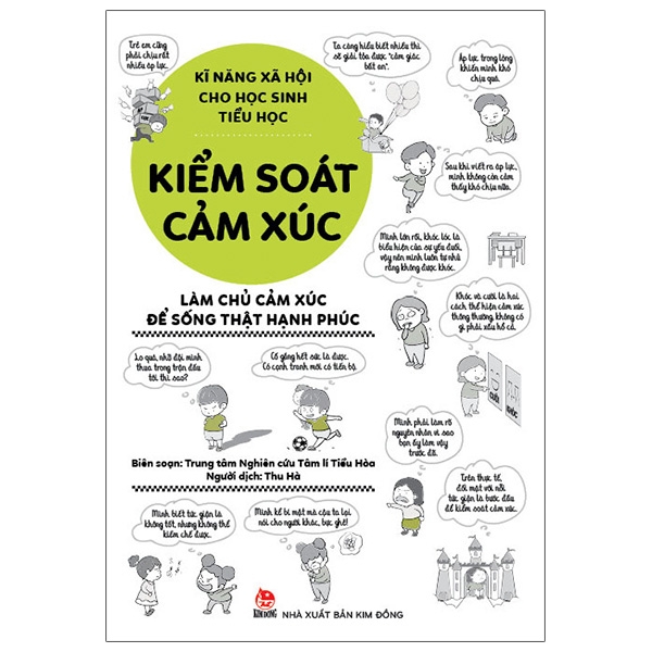 Kĩ năng xã hội học cho học sinh tiểu học - Kiểm soát cảm xúc