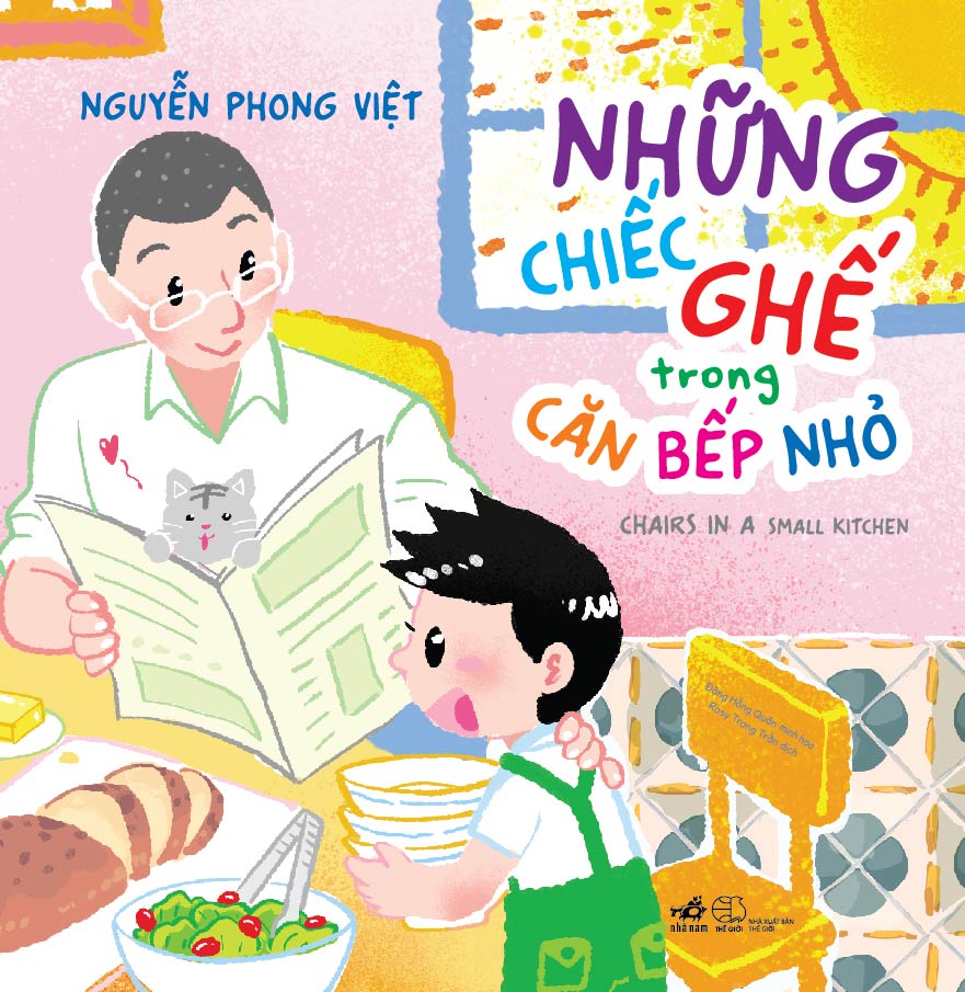 Những chiếc ghế trong căn bếp nhỏ